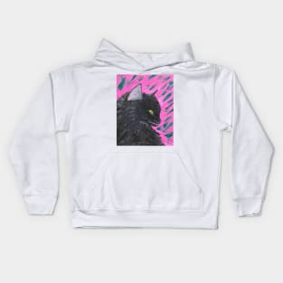 Black Cat Kids Hoodie